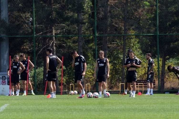 Beşiktaş'ta Başakşehir maçı hazırlıkları sürdü 