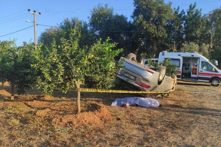Antalya'da otomobil şarampole devrildi: 1 ölü