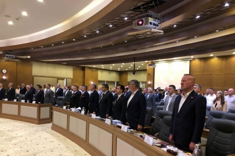 Bursa Büyükşehir Meclisi toplandı! 