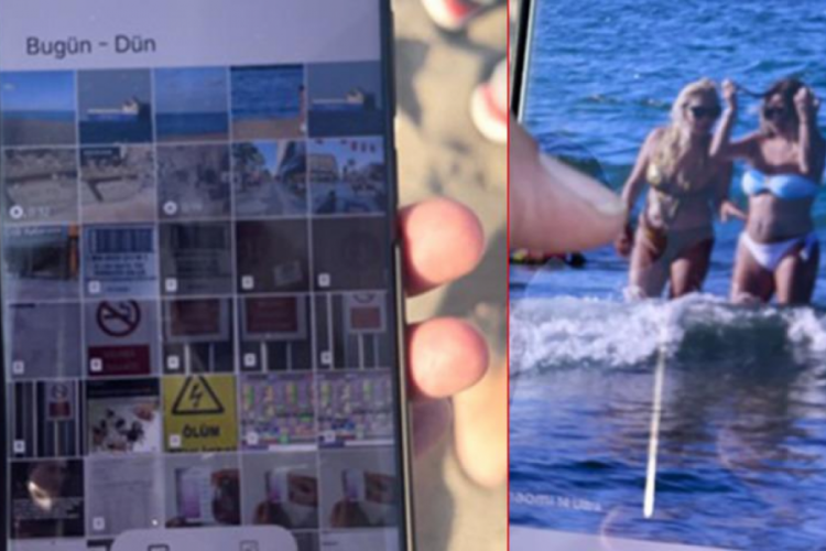 Plajdaki kadınların fotoğraflarını çekerken yakalandı! Hapsi boyladı...