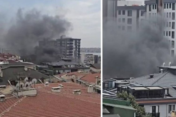 5 katlı binada yangın: 1 ölü, 5 yaralı