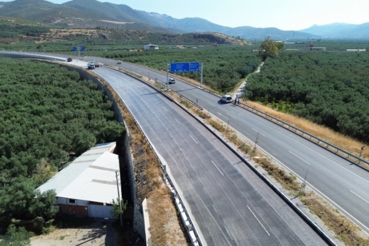 İznik çevre yolunda son dokunuş 