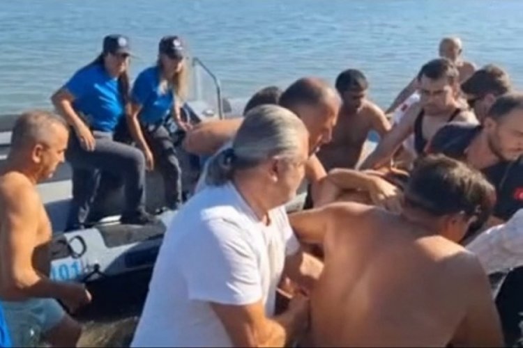 Denizde yüzdüğü esnada beyin kanaması geçirdi!
