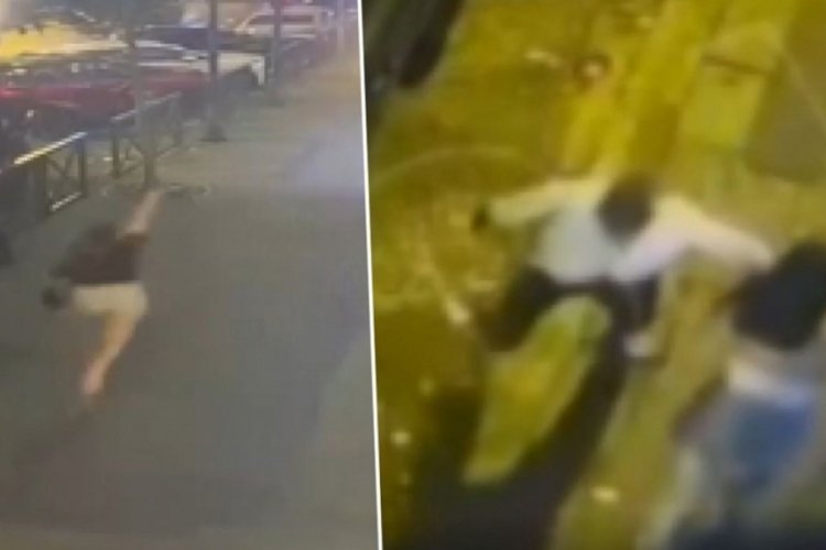 Metrelerce süren kovalamaca: Kaldırımda yürürken elinden kaptı!