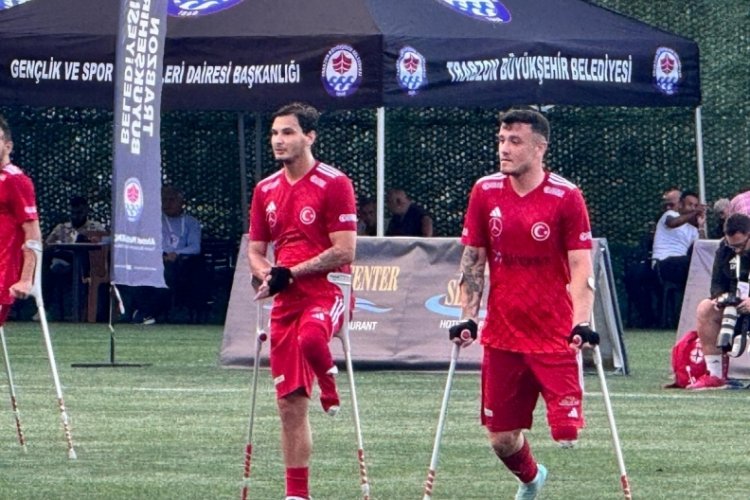 Ampute Futbol Milli Takımı, İngiltere'yi 5-1 mağlup etti 