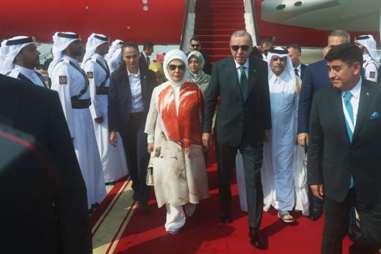 Cumhurbaşkanı Erdoğan Katar'da! 