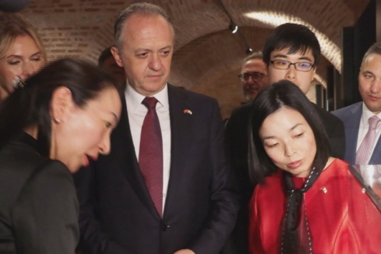 Japonya Prensesi Akiko Mikasa, Türkiye'de sergi açılışına katıldı