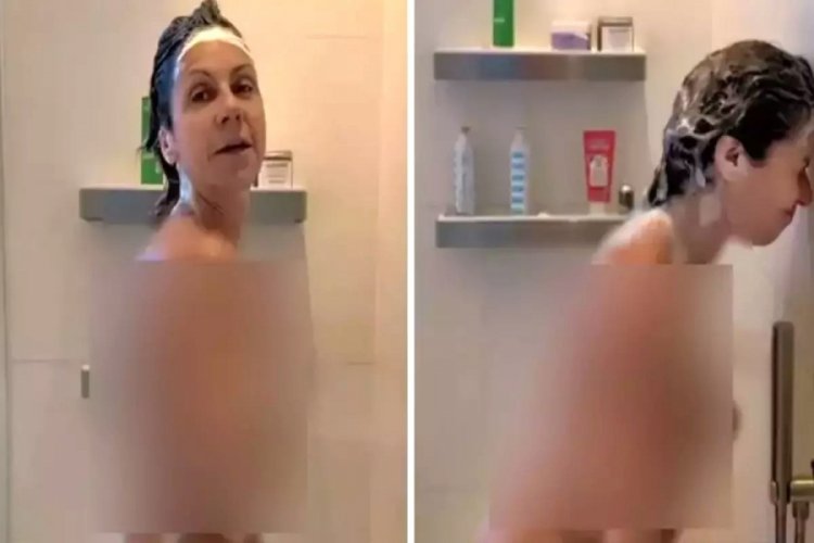  Kamera kayıttaydı! Ünlü İngiliz sunucu müjdeli haberi duştayken aldı 