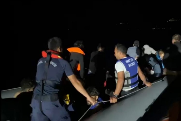 Çanakkale'de 43 kaçak göçmen yakalandı 