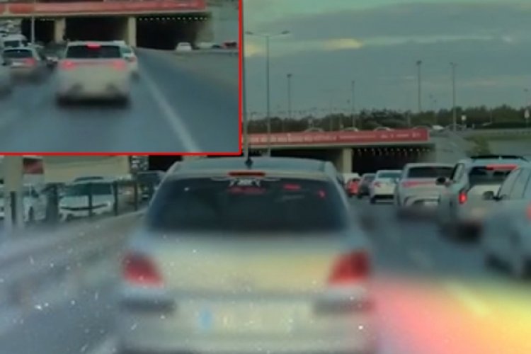 İstanbul'da olay: Tesla otopilot modundayken kontrolden çıktı! 