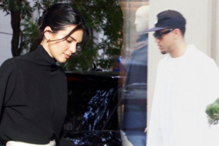  Kendall Jenner ve Devin Booker aynı otelden çıkarken yakalandı 