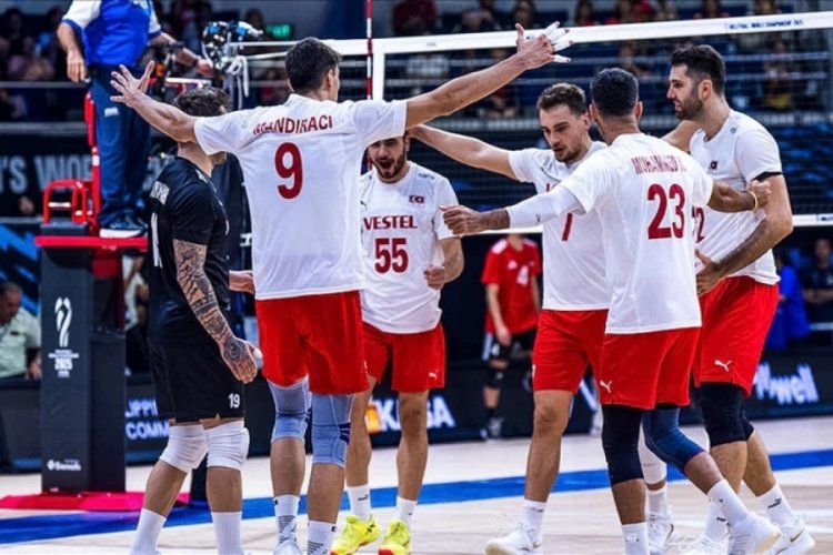 A Milli Erkek Voleybol Takımı'nın son 16 turundaki rakibi belli oldu!