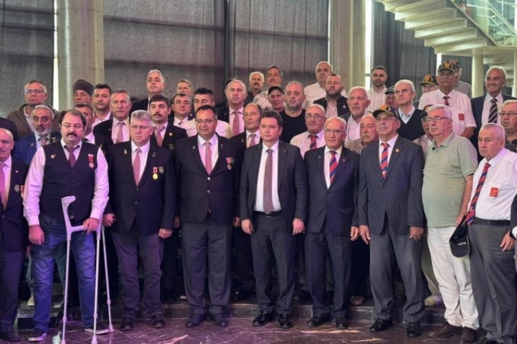 Bursa'da gaziler adına anlamlı buluşma