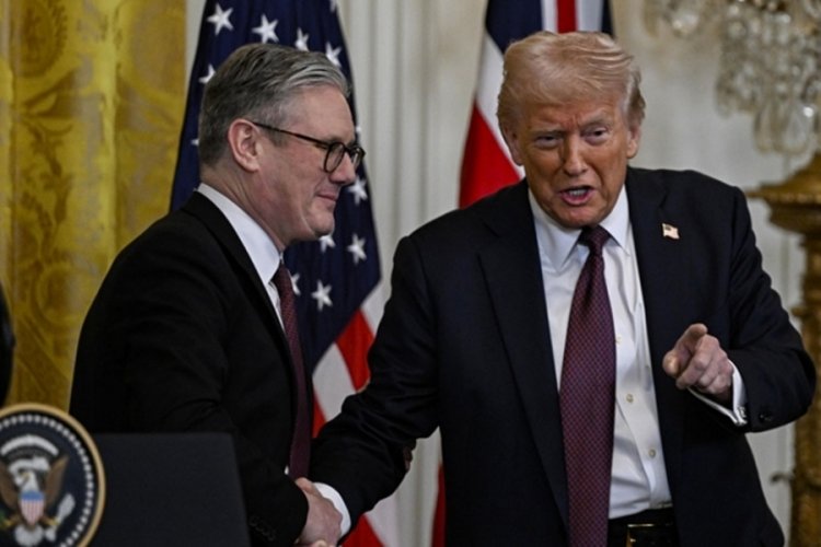 ABD Başkanı Trump, İngiltere Başbakanı Starmer ile görüştü 