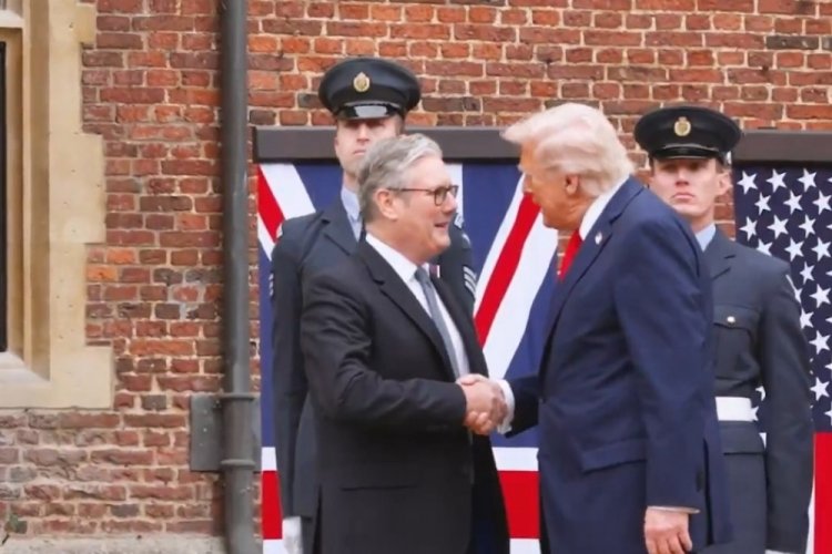 ABD Başkanı Trump, İngiltere Başbakanı Starmer ile görüştü