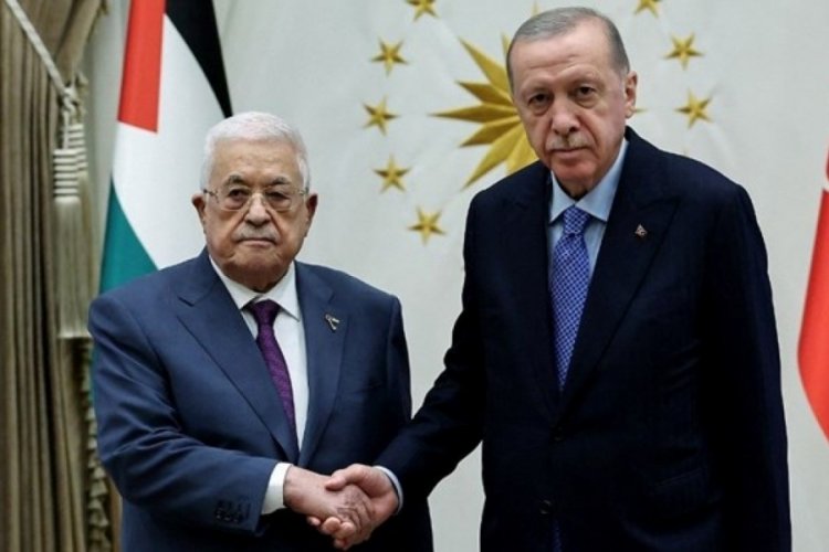 Filistin lideri Abbas Ankara'da: Erdoğan'la görüşme başladı 