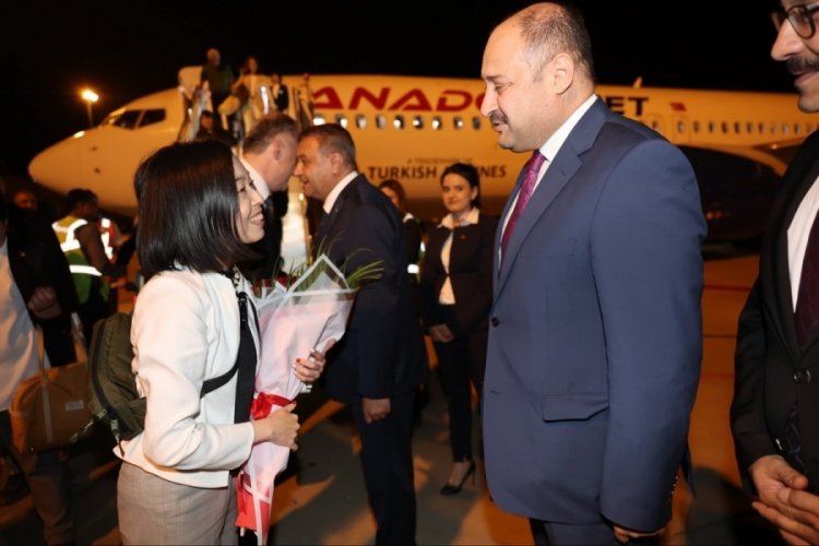 Altes Prenses Akiko Mikasa Şanlıurfa'da 