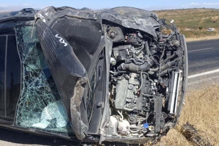 Trafik kazasında bir kişi yaralandı!