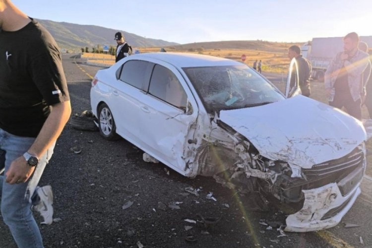 Elazığ'da trafik kazası: 4 yaralı 