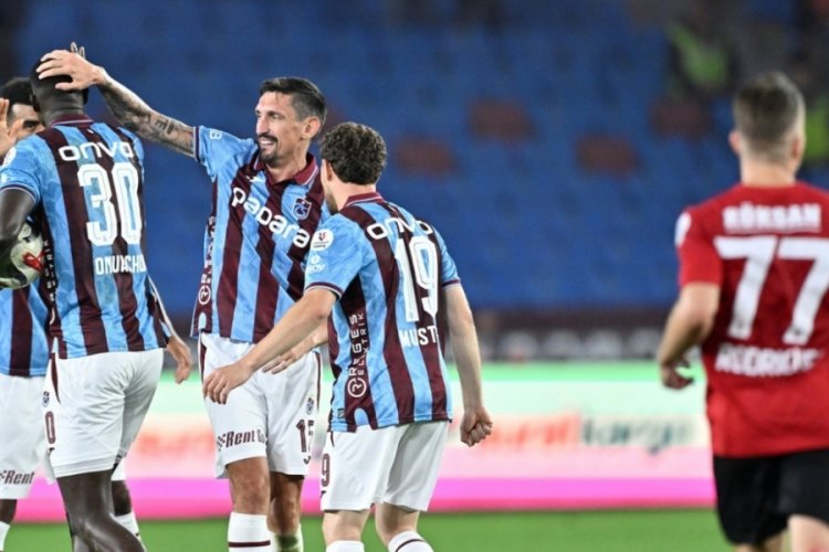 Trabzonspor - Gaziantep FK maçında kazanan yok