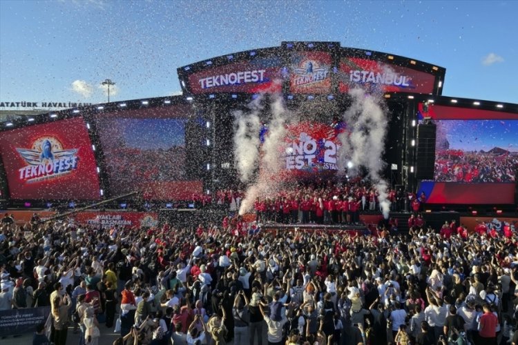 TEKNOFEST İstanbul kapanış töreninin ardından sona erdi 