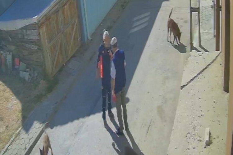 Yaşlı adamı tekme tokat dövdü! O anlar kamerada