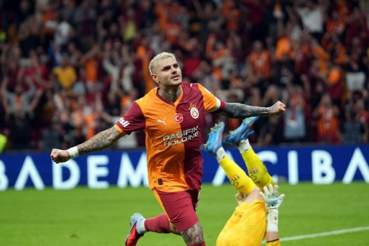 Mauro Icardi, Süper Lig'de 4. golünü kaydetti 
