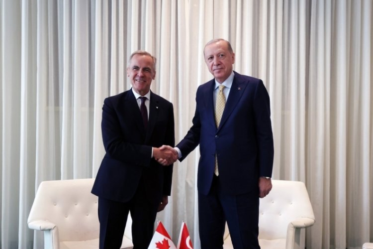 Cumhurbaşkanı Erdoğan, Kanada Başbakanı Carney'i kabul etti 