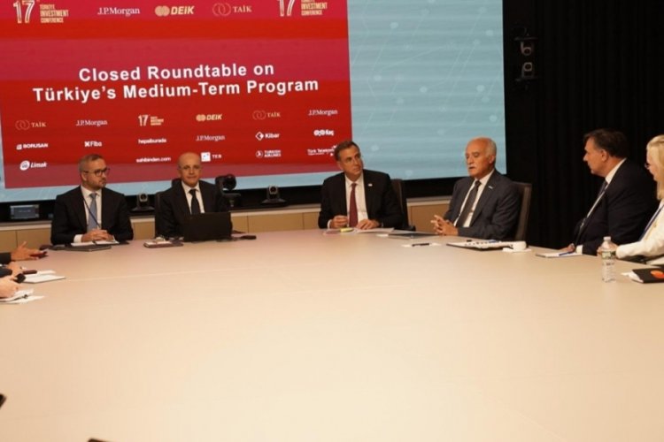 Bakan Şimşek ile TCMB Başkanı Karahan ABD'de yatırımcılarla buluştu