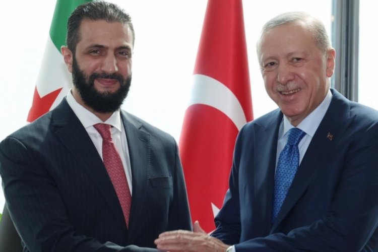 Cumhurbaşkanı Erdoğan, Suriyeli mevkidaşı Şara ile görüştü 
