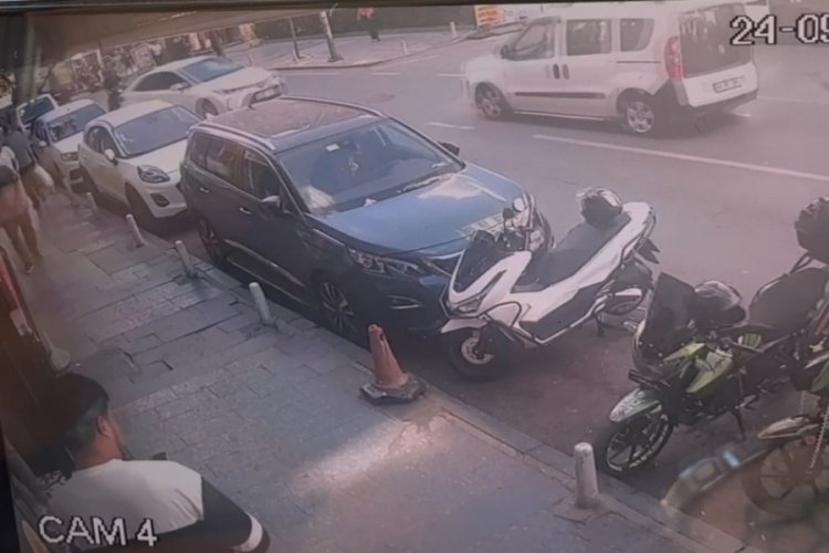Avukata silahlı saldırı! O anlar kameralara yansıdı...