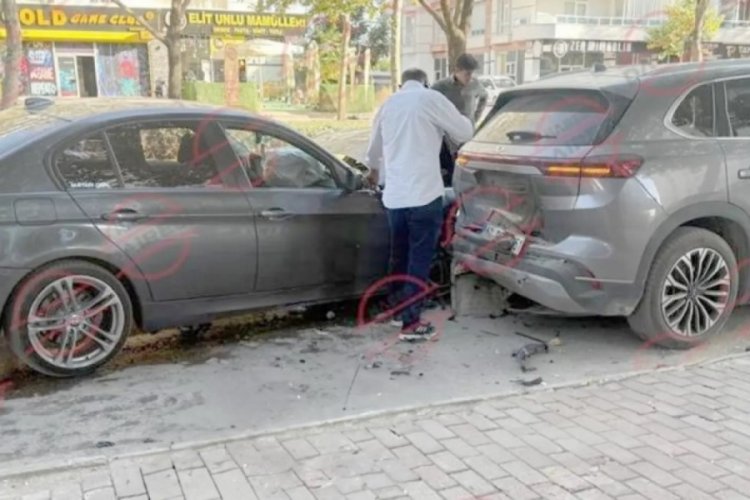 TOGG ile BMW çarpıştı! Kazayı gören herkes aynı yorumu yapıyor... 
