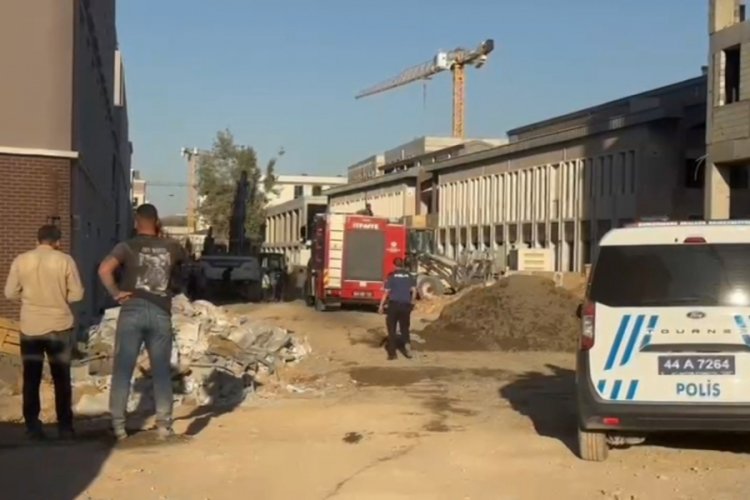 İş yeri şantiyesinde göçük! 1 kişi hayatını kaybetti...