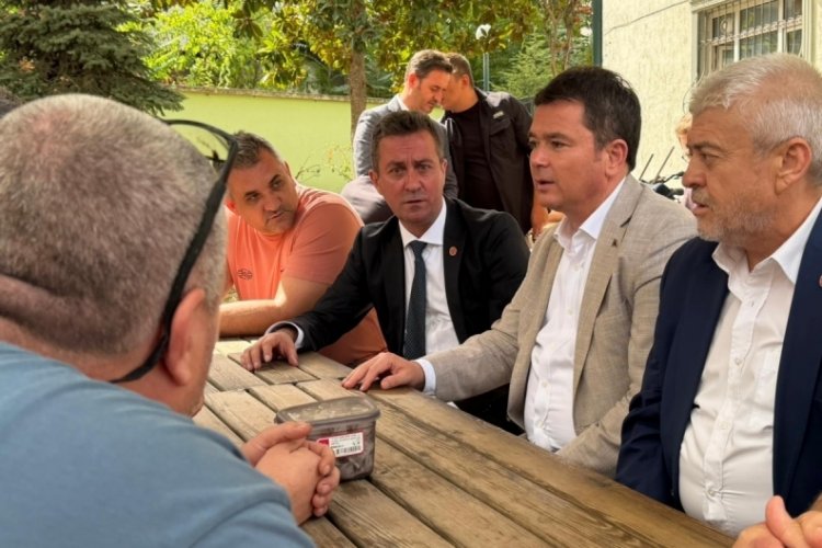 Başkan Erkan Aydın'dan Gülbahçe Mahallesi'ne ziyaret