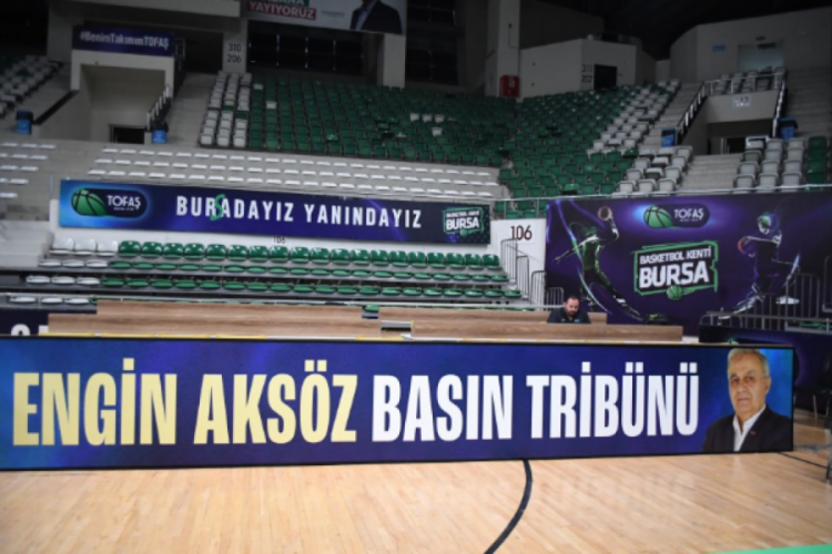 Engin Aksöz'ün ismi Tofaş Spor Salonu Basın Tribünü'nde yaşatılacak