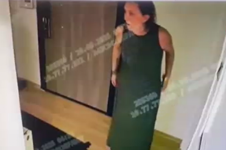 Şarkıcı Güllü'nün balkondan düşmeden önceki görüntüsü ortaya çıktı