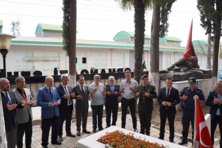 Orhangazi protokolü Şehit Turhan'ı unutmadı!