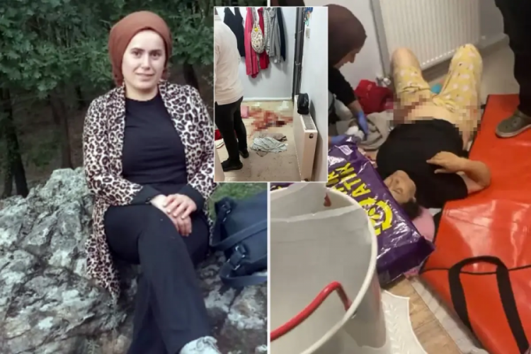 Komşusu, talihsiz kadını 17 yerinden bıçakladı 