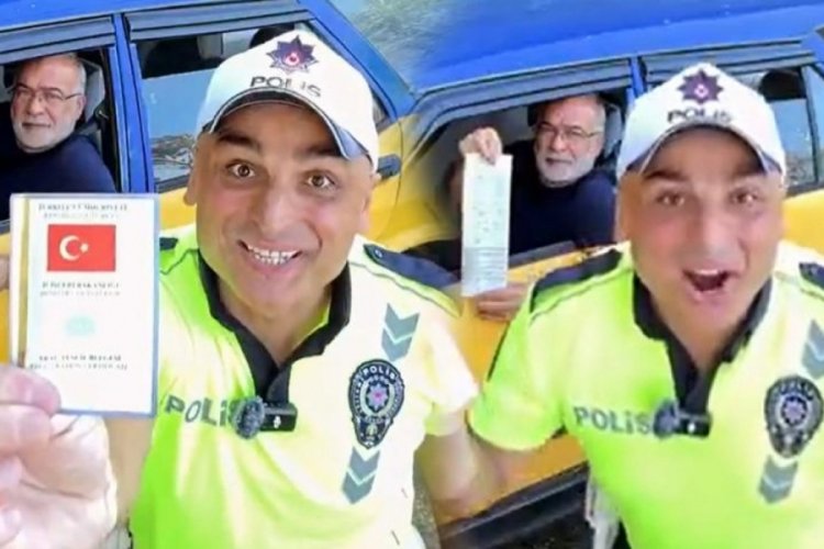 Videoları sosyal medyada büyük ilgi görüyordu! Trafik polisi hakkında soruşturma