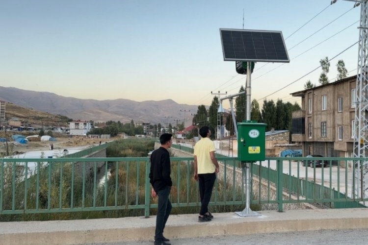 Taşkınlara karşı önlem: Erken uyarı sistemi kuruldu