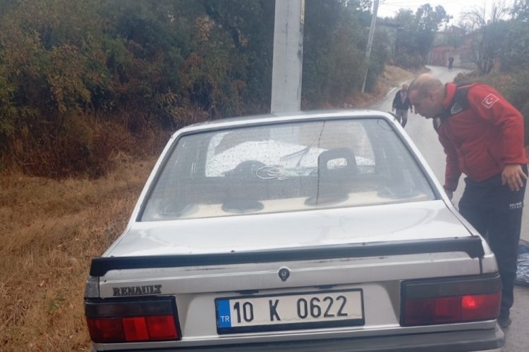 Susurluk'ta trafik kazası: 1 yaralı
