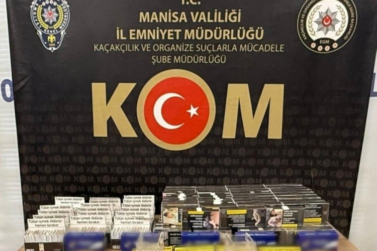 Manisa'da kaçak tütün operasyonu: 9 gözaltı