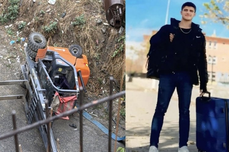 Forkliftin altında kalan 18 yaşındaki genç öldü
