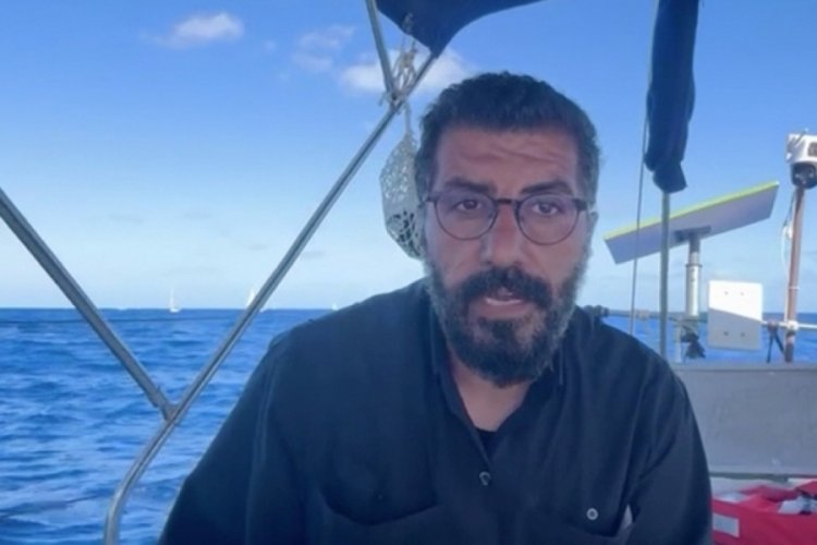 Sumud Filosu'ndaki gazeteci Gazze yolunda son durumu aktardı
