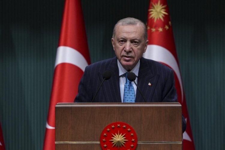 Cumhurbaşkanı Erdoğan'dan şehit ailelerine başsağlığı mesajı 
