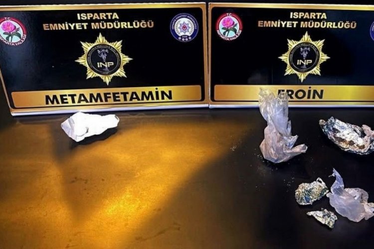 Isparta'da uyuşturucu operasyonu: 1 g&ouml;zaltı