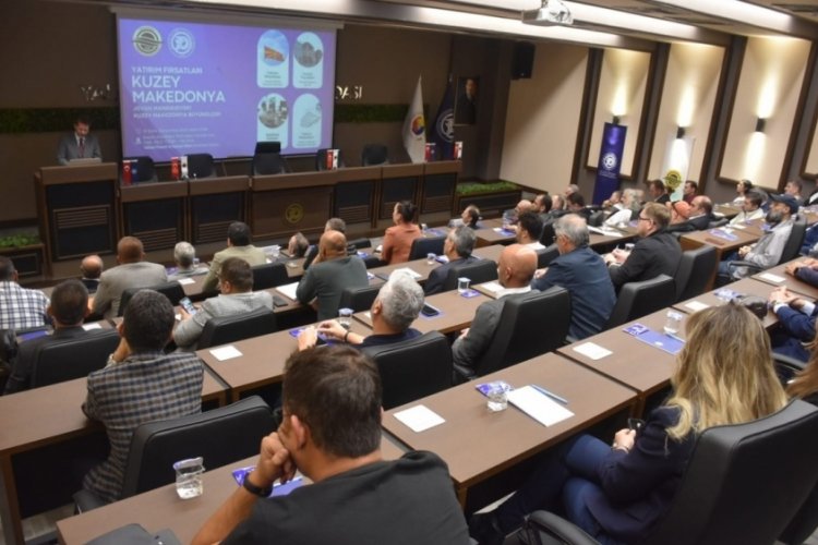 Bursa'nın Orhangazi il&ccedil;esi ile Kuzey Makedonya arasında ticaret k&ouml;pr&uuml;s&uuml;!