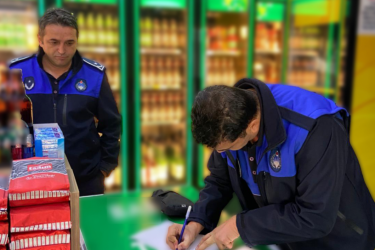 Zabıta M&uuml;d&uuml;rl&uuml;ğ&uuml;'nden tekel bayilere denetim