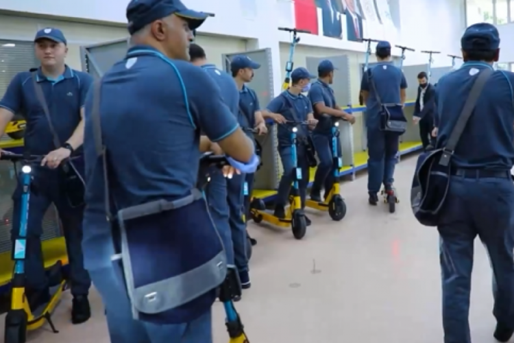 PTT'den elektrikli scooterlarla b&uuml;y&uuml;k hizmet