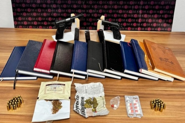 Silah ve uyuşturucu operasyonu: 2 ş&uuml;pheli tutuklandı
